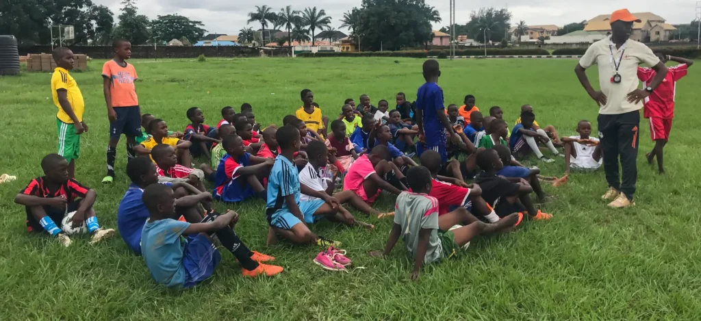 Talents who showed up for the final tryout in Enugu